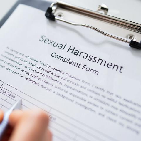 sexual harassment complaint form